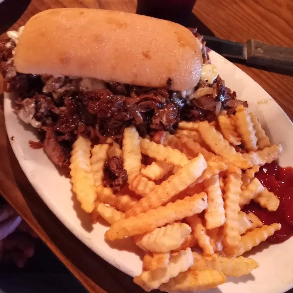 Philly Cheese Steak with Fries